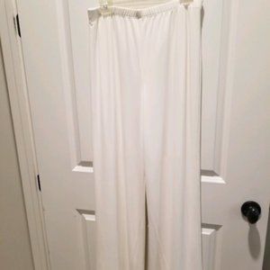 Frank Lyman Design Creme Pull On Trouser Pants